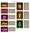 WOOD LAMP NEON LED ASSORTITE