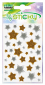 3143 STELLE ADESIVE RILIEVO ORO/ARG 3143 STELLE ADESIVE RILIEVO ORO/ARG
