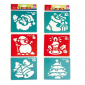06021 CF.6 STENCIL SOGGETTI NATAL. 06021 CF.6 STENCIL SOGGETTI NATAL.