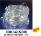 22080 LED 20 GOCCE BN FREDDO BATT. 22080 LED 20 GOCCE BN FREDDO BATT.