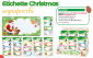 60434 ESP.72 ETICHETTE NATALE 60434 ESP.72 ETICHETTE NATALE
