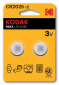 KB2152 KODAK MAX LITHIUM CR2025 BL2 KB2152 KODAK MAX LITHIUM CR2025 BL2