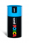 M 84008639 POSCA PC5 BOX AZZURRO 18 M 84008639 POSCA PC5 BOX AZZURRO 18