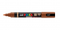 MPC5BR M UNI POSCA BRUSH MARRONE MPC5BR M UNI POSCA BRUSH MARRONE