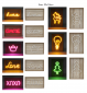 WOOD LAMP NEON LED ASSORTITE WOOD LAMP NEON LED ASSORTITE