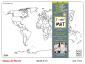 1014 FUNNY MAT 48x33 MAPPA MONDO 1014 FUNNY MAT 48x33 MAPPA MONDO